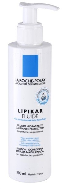 La Roche-Posay Lipikar hidratáló és védő folyadék parabénmentes  200 ml