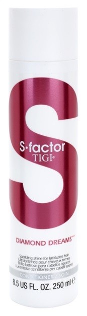 TIGI S-Factor Diamond Dreams kondicionáló a fénylő és selymes hajért  250 ml