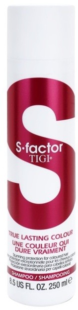 TIGI S-Factor True Lasting Colour ápoló sampon festett hajra  250 ml