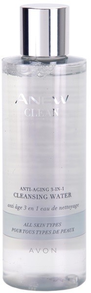 Avon Anew Clean ránceltávolító bőrtisztító arcvíz 3 az 1-ben  200 ml