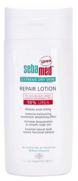 Sebamed Extreme Dry Skin regeneráló testápoló tej a nagyon száraz bőrre 10% Urea 200 ml