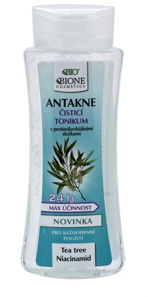 Bione Cosmetics Antakne tisztító tonik zsíros és problémás bőrre  255 ml