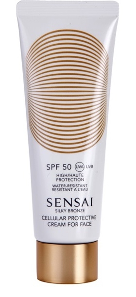 Sensai Silky Bronze ránctalanító napozókrém SPF 50  50 ml