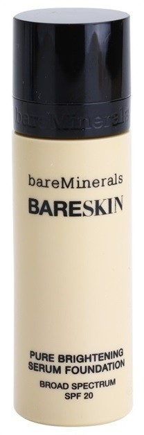 BareMinerals bareSkin® bőrvilágosító alapozó szérum SPF 20 árnyalat 04 Bare Ivory 30 ml