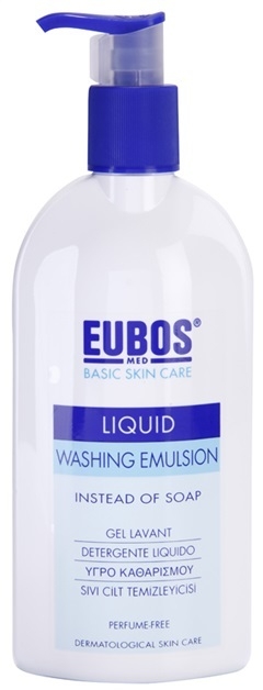 Eubos Basic Skin Care Blue tisztító emulzió parfümmentes  400 ml