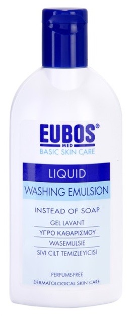 Eubos Basic Skin Care Blue tisztító emulzió parfümmentes  200 ml