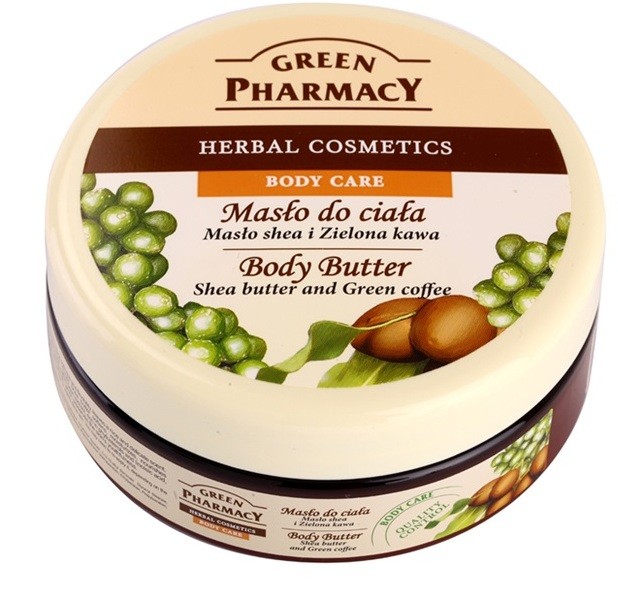 Green Pharmacy Body Care Shea Butter & Green Coffee testvaj  200 ml