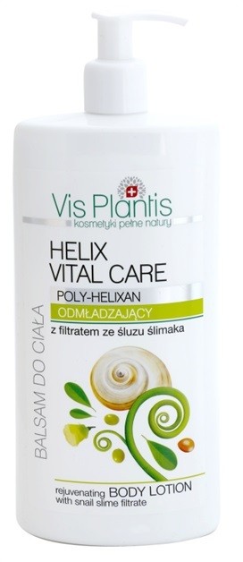 Vis Plantis Helix Vital Care fiatalító testápoló tej csiga kivonattal Poly-Helixan 500 ml