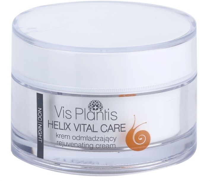 Vis Plantis Helix Vital Care éjszakai fiatalító krém csiga kivonattal Poly-Helixan 50 ml