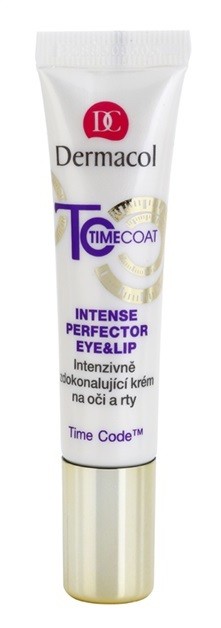 Dermacol Time Coat intenzíven tökéletesítő krém szemre és ajkakra  15 ml