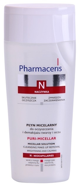 Pharmaceris N-Neocapillaries Puri-Micellar micelláris tisztító víz az érzékeny arcbőrre  200 ml