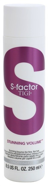 TIGI S-Factor Stunning Volume kondícionáló finom és lesimuló hajra   250 ml