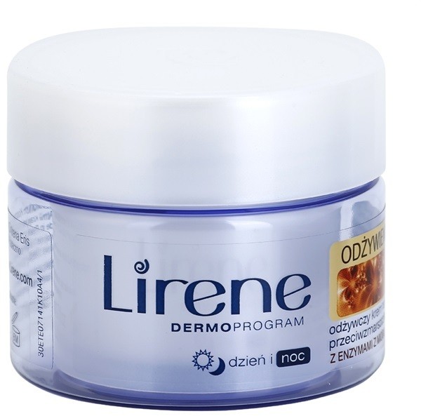 Lirene Rejuvenating Care Nutrition 70+ ránctalanító krém az arcra és a nyakra  50 ml