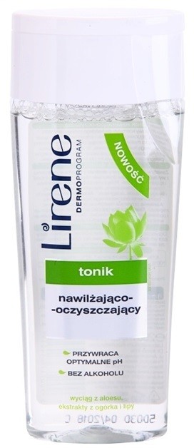 Lirene Cleaning tisztító tonik hidratáló hatással  200 ml