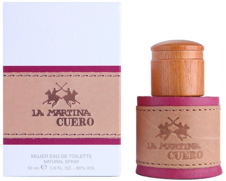 La Martina Cuero Mujer eau de toilette nőknek 50 ml