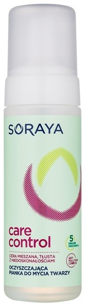 Soraya Care & Control tisztító hab az aknés bőrre  150 ml