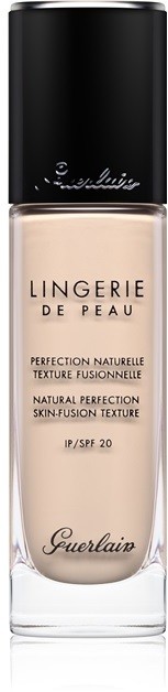 Guerlain Lingerie de Peau természetes hatású make-up  SPF 20 árnyalat 01W Very Light Warm 30 ml