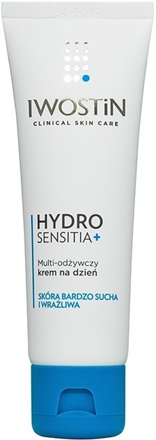 Iwostin Sensitia Hydro Sensitia + tápláló nappali krém száraz és érzékeny bőrre  50 ml