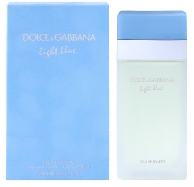 Dolce & Gabbana Light Blue eau de toilette nőknek 200 ml