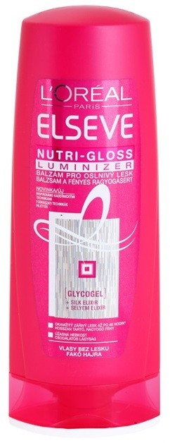 L’Oréal Paris Elseve Nutri-Gloss Luminizer balzsam a tündöklő fényért  400 ml