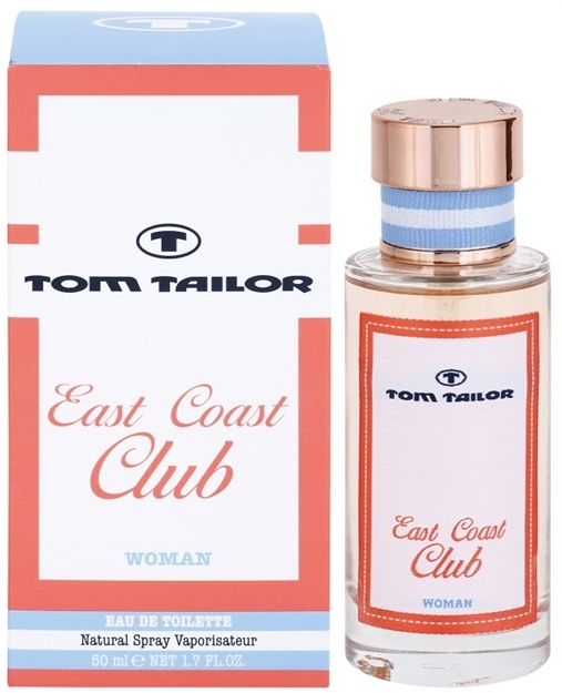 Tom Tailor East Coast Club eau de toilette nőknek 50 ml