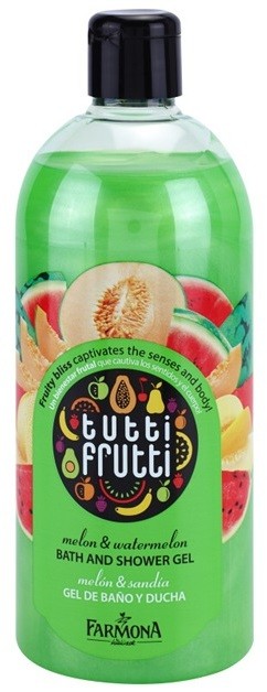 Farmona Tutti Frutti Melon & Watermelon tusoló- és fürdőgél  500 ml