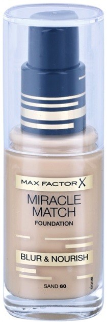 Max Factor Miracle Match folyékony make-up hidratáló hatással árnyalat 60 Sand 30 ml