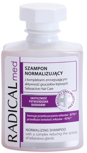 Ideepharm Radical Med Normalize sampon zsíros hajra és fejbőrre  300 ml