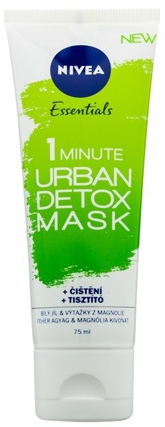 Nivea Urban Skin detoxikáló és tisztító maszk  75 ml