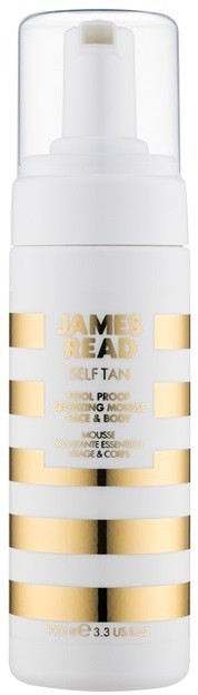 James Read Self Tan bronzosító hab testre és arcra Dark 100 ml