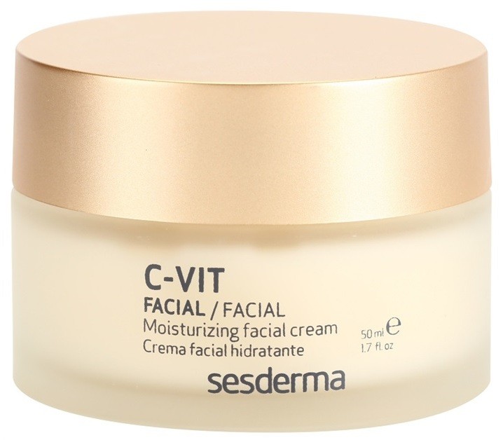 Sesderma C-Vit hidratáló arckrém öregedés ellen C-vitaminnal  50 ml