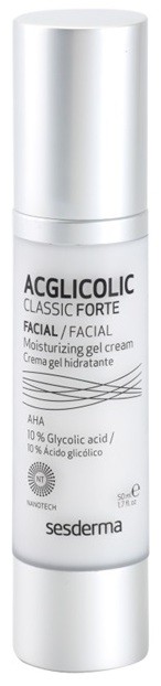 Sesderma Acglicolic Classic Forte Facial géles krém átfogó ránctalanító védelem  50 ml