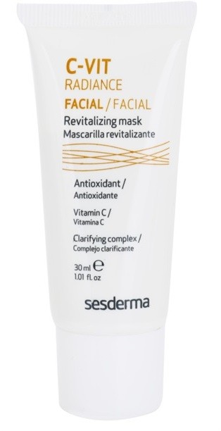 Sesderma C-Vit Radiance  élénkítő maszk fáradt bőrre  30 ml