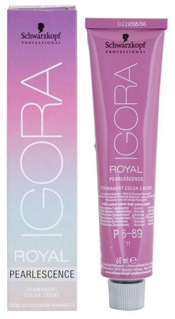 Schwarzkopf Professional IGORA Royal Pearlescence pasztell színű hajfesték P9,5-89 (Pastel Candy) 60 ml