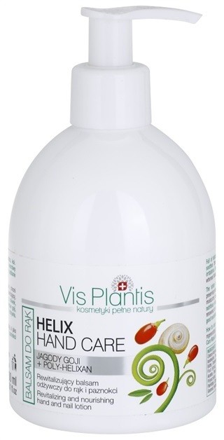 Vis Plantis Helix Hand Care regeneráló balzsam kézre és körmökre  300 ml