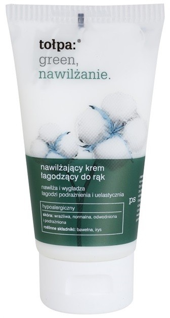 Tołpa Green Moisturizing nyugtató kézkrém hidratáló hatással  75 ml