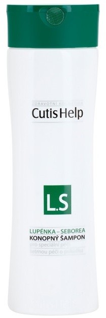 CutisHelp Health Care L.S - Psoriasis - Seborrhea sampon pikkelysömör és dermatitisz ellen kenderből  200 ml