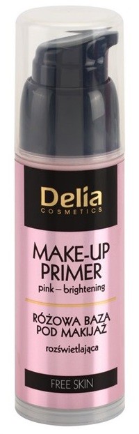 Delia Cosmetics Free Skin élénkítő sminkalap a make - up alá  35 ml