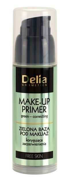 Delia Cosmetics Free Skin alap bázis kipirosodás ellen (Green) 35 ml