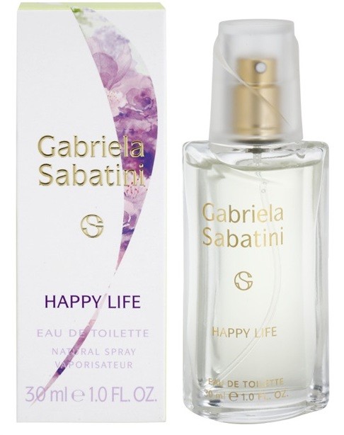 Gabriela Sabatini Happy Life eau de toilette nőknek 30 ml