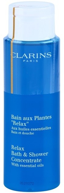 Clarins Body Specific Care relaxáló fürdő- és tusoló gél esszenciális olajokkal  200 ml