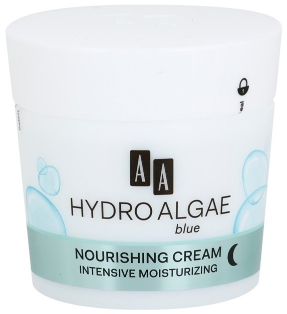 AA Cosmetics Hydro Algae Blue hidratáló és tápláló krém  50 ml