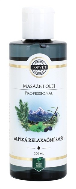 Topvet Professional relaxáló masszázsolaj  200 ml