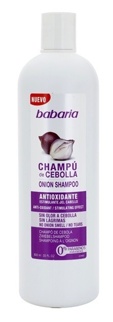 Babaria Onion sampon parabénmentes  600 ml