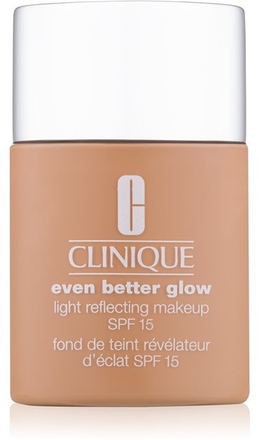 Clinique Even Better Glow bőrélénkítő make-up SPF 15 árnyalat WN 76 Toasted Wheat 30 ml