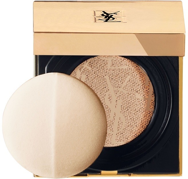 Yves Saint Laurent Touche Éclat Le Cushion radiance folyékony smink szivaccsal árnyalat B 20 Ivory 15 g