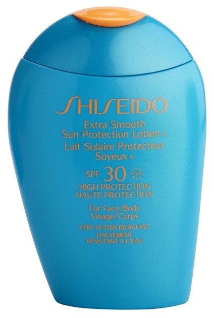 Shiseido Sun Protection naptej arca és testre SPF 30  100 ml