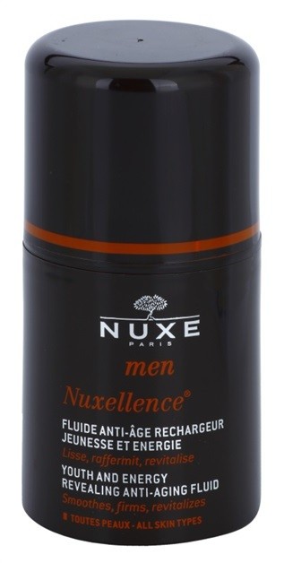 Nuxe Men Nuxellence energizáló folyadék a bőröregedés ellen  50 ml