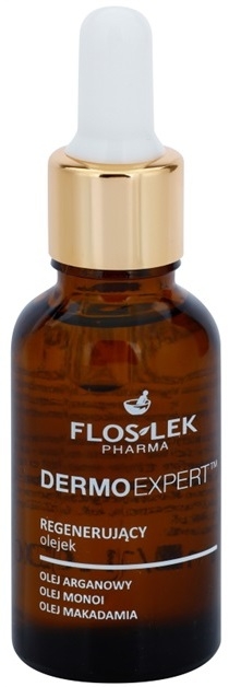 FlosLek Pharma DermoExpert Oils arcolaj regeneráló hatással  30 ml