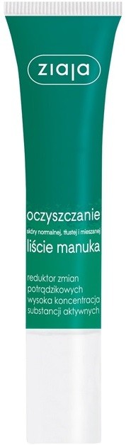 Ziaja Manuka Tree Purifying kisimító nappali és éjszakai krém pattanások ellen  15 ml